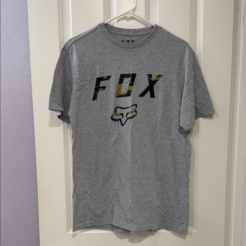 Fox Men's Gray Graphic Tee